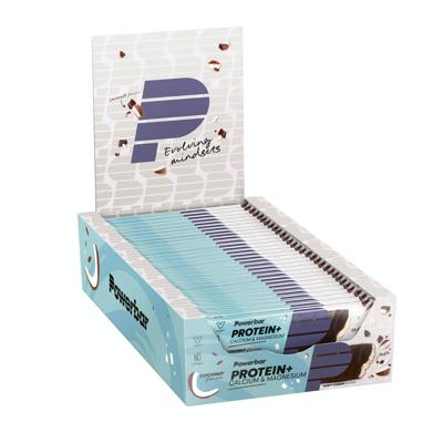 PowerBar Protein Plus Minerales Energiereep Kokosnoot x30 PowerBar Protein Plus Minerales Energiereep Kokosnoot x30