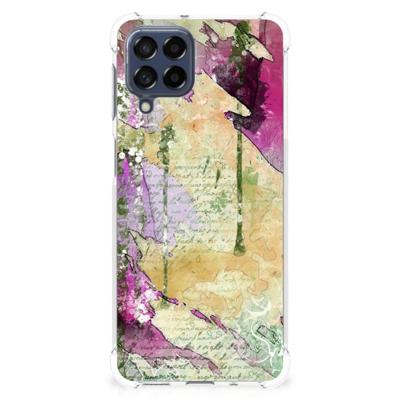 Back Cover Samsung Galaxy M53 Letter Painting Back Cover Samsung Galaxy M53 Letter Painting