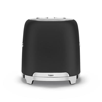 SMEG TSF01BLMEU Broodrooster 50's Style - Mat Zwart