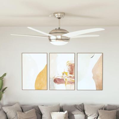 VidaXL Plafondventilator met lamp 128 cm wit VidaXL Plafondventilator met lamp 128 cm wit
