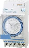 Suevia SU290132 Schakelklok voor DIN-rails DinO Sup D 230 V/AC Dagprogramma - thumbnail