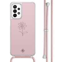 Samsung Galaxy A23 hoesje met koord - Madeliefje - thumbnail