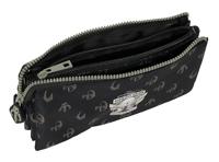 Pennenetui met 2 vakken The Mandalorian This is the way Zwart 22 x 12 x 3 cm - thumbnail