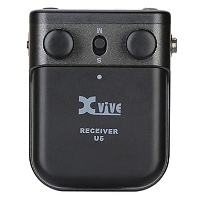 Xvive U5 SET T2 tweekanaals draadloze dasspeldmicrofoon