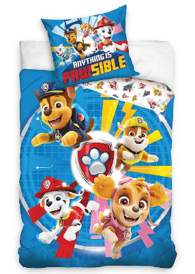 Paw Patrol dekbedovertrek Pawsible polykatoen 140 x 200 cm - 65 x 65 cm Paw Patrol dekbedovertrek Pawsible polykatoen 140 x 200 cm - 65 x 65 cm