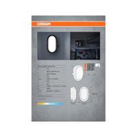 OSRAM HOMELIGHTING LED Bulkhead 6W 4000K Black LED-wandlamp - thumbnail