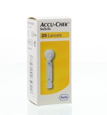 Accu-Chek Softclix lancetten 3307492 25 Stuks Accu-Chek Softclix lancetten 3307492 25 Stuks