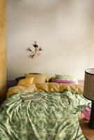 At Home At Home by Bedding House Dekbedovertrek Ancient Olijfgroen 240x200/220 cm - thumbnail