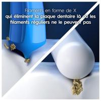 Borstels - ORAL-B - Cross action - X-filamenten (FR) x8 - thumbnail