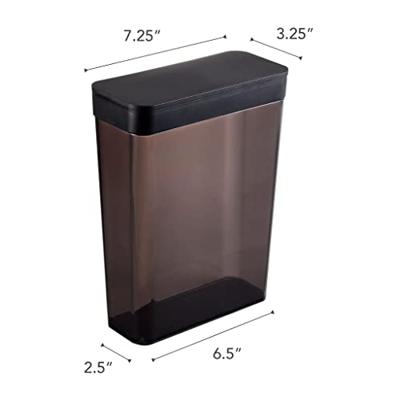 Tower Opbergcontainer - Zwart Tower Opbergcontainer - Zwart