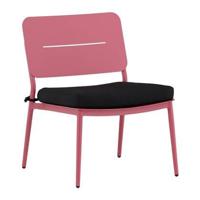 Nohr Loungestoel 'Adon' kleur Roze - thumbnail