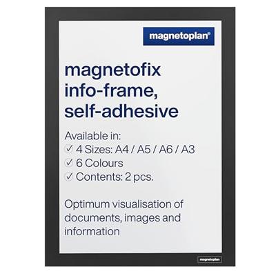 magnetoplan 1131912 Infoframe, zelfklevend DIN A4