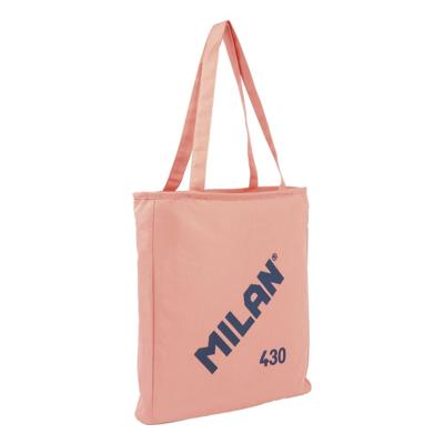 Stoffen tas Milan Roze 38 x 36 x 6,5 cm