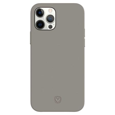 Valenta Leather Back Cover Snap Luxe Apple iPhone 12/12 Pro Grey