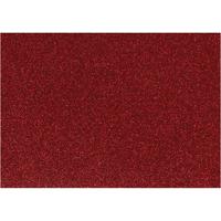 Creativ Company Opstrijkfolie glitter rood, a5 - thumbnail