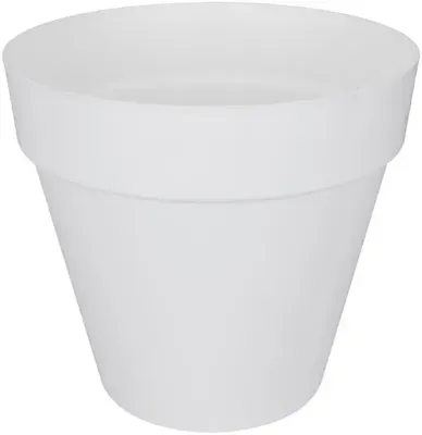 Elho pot+wiel loft urban rond D50cm wit Elho pot+wiel loft urban rond D50cm wit