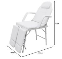 Behandelstoel met verstelbare beensteunen - thumbnail