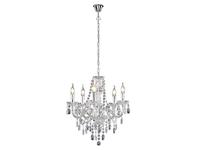Trio KroonluchterLuster Crystal 52cm 5-lichts grijs - R1107-00 - thumbnail