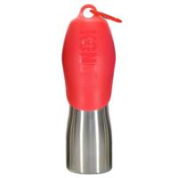 KONG H2O 740 ml rvs waterfles rood - thumbnail