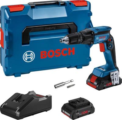 Bosch Blauw GTB 18V-45 Accu Droogbouwschroevendraaier | 2 x 4,0 Ah accu + Snellader | In L-Boxx 136 - 06019K7002 Bosch Blauw GTB 18V-45 Accu Droogbouwschroevendraaier | 2 x 4,0 Ah accu + Snellader | In L-Boxx 136 - 06019K7002