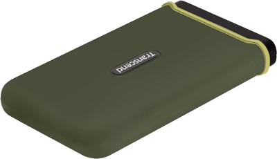 Transcend ESD380C 1 TB Externe SSD harde schijf USB-C, USB-A Groen TS1TESD380C