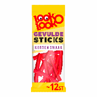 Look O Look Look-o-look gevulde kersen sticks (15x 115g) - thumbnail