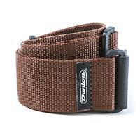 Dunlop D07-01BR Poly Strap Brown gitaarband - thumbnail