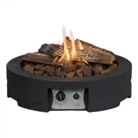 Happy Cocooning: 24" Cocoon Table Top Rond - Zwart - thumbnail