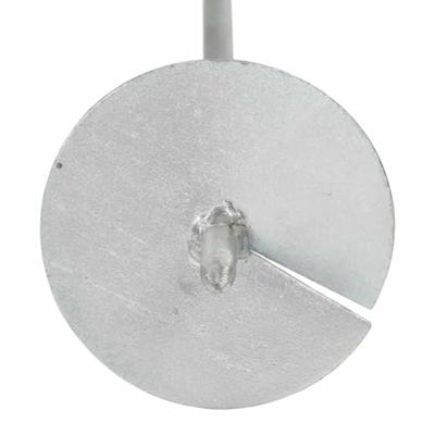 VidaXL Grondankers 6 st 10x60 cm gegalvaniseerd metaal