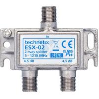 Enzo Technetics ESX-02 - tweeweg verdeler F-connector - 2074030 - thumbnail