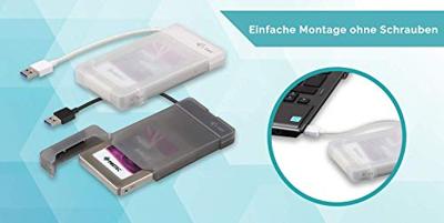 I-tec MYSAFEU313 behuizing voor opslagstations 2.5 HDD-/SSD-behuizing Zwart