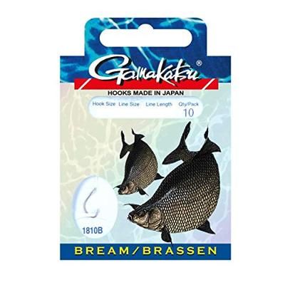 Gamakatsu Hook Bks-1810B Bream Feed.75Cm 10-016 mm, 10 st