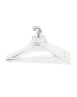 HEMA Kledinghangers wit hout - 6 stuks - thumbnail