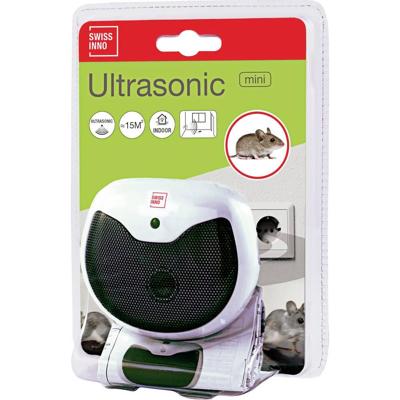 Swissinno Mini Ultraschall Indoor Knaagdierafweer Functies: Afschrikking Werkingssfeer: 15 m² 1 stuk(s)