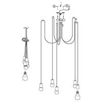 Eglo 5-lichts hanglampCoulsdon - 43314 - thumbnail