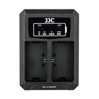JJC DCH LPE6 USB Dual Battery Charger (voor Canon LP E6 / LP E6N accu) - thumbnail