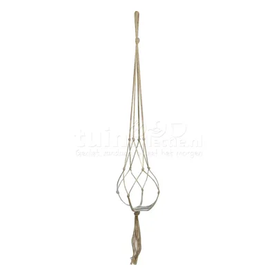 Plantenhanger Macramé Touw Bruin 120cm Plantenhanger Macramé Touw Bruin 120cm