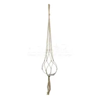 Plantenhanger Macramé Touw Bruin 120cm - thumbnail