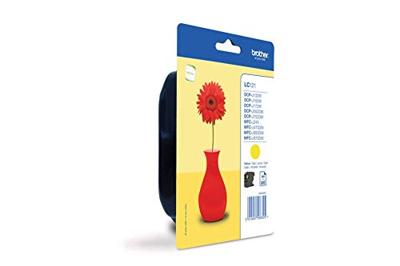 Originele inktcartridge Brother LC-121Y Geel