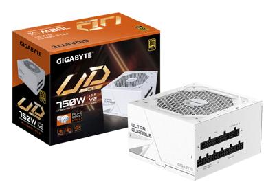 GIGABYTE UD750GM PG5 V2 ICE power supply unit 750 W 20+4 pin ATX ATX Wit
