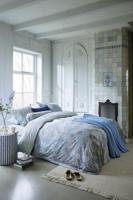 Pip Studio Pip Studio Dekbedovertrek Moon Flower Licht blauw 260x200/220 cm - thumbnail