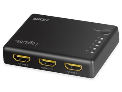 LogiLink HD0036 video splitter HDMI 4x HDMI