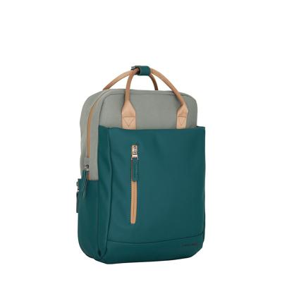 New Rebels Ferron Miami Rugzak 19L Waterafstotende Laptop Rugtas 13 inch Schooltas en Werktas van PU Nylon Comfortabel Petrol New Rebels Ferron Miami Rugzak 19L Waterafstotende Laptop Rugtas 13 inch Schooltas en Werktas van PU Nylon Comfortabel Petrol