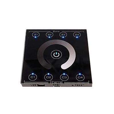 Deko Light DMX Wandcontroller Touch 16C Wandbediening 86 mm 86 mm 17.4 mm
