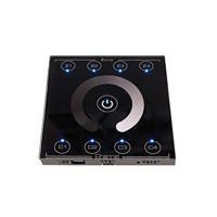 Deko Light DMX Wandcontroller Touch 16C Wandbediening 86 mm 86 mm 17.4 mm - thumbnail