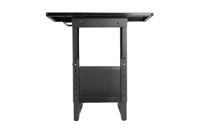 LINDY Sliding Under Desk PC Holder 40284 PC-houder Onder tafel Zwart Belastbaar tot: 30 kg - thumbnail