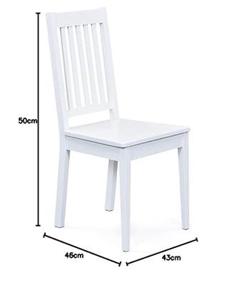 Inter Link 2 stoelen Westerland (Wit)