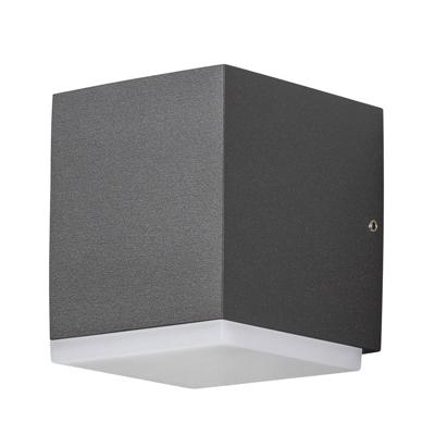 Konstsmide Monza 7990-370 LED-buitenlamp (wand) Energielabel: F (A - G) LED LED vast ingebouwd 6 W Antraciet