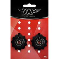 VWP set derailleurwieltjes 11t. pul-110 chromo lagers - thumbnail