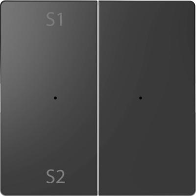 Merten MEG5226-6034 Wisselschakelaar Afdekking System Design Antraciet 1 stuk(s)